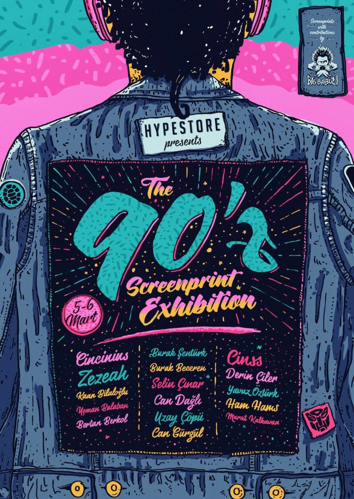 90'z Screenprint Exhibition